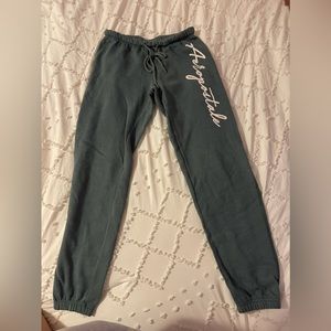 Green areopostale sweatpants